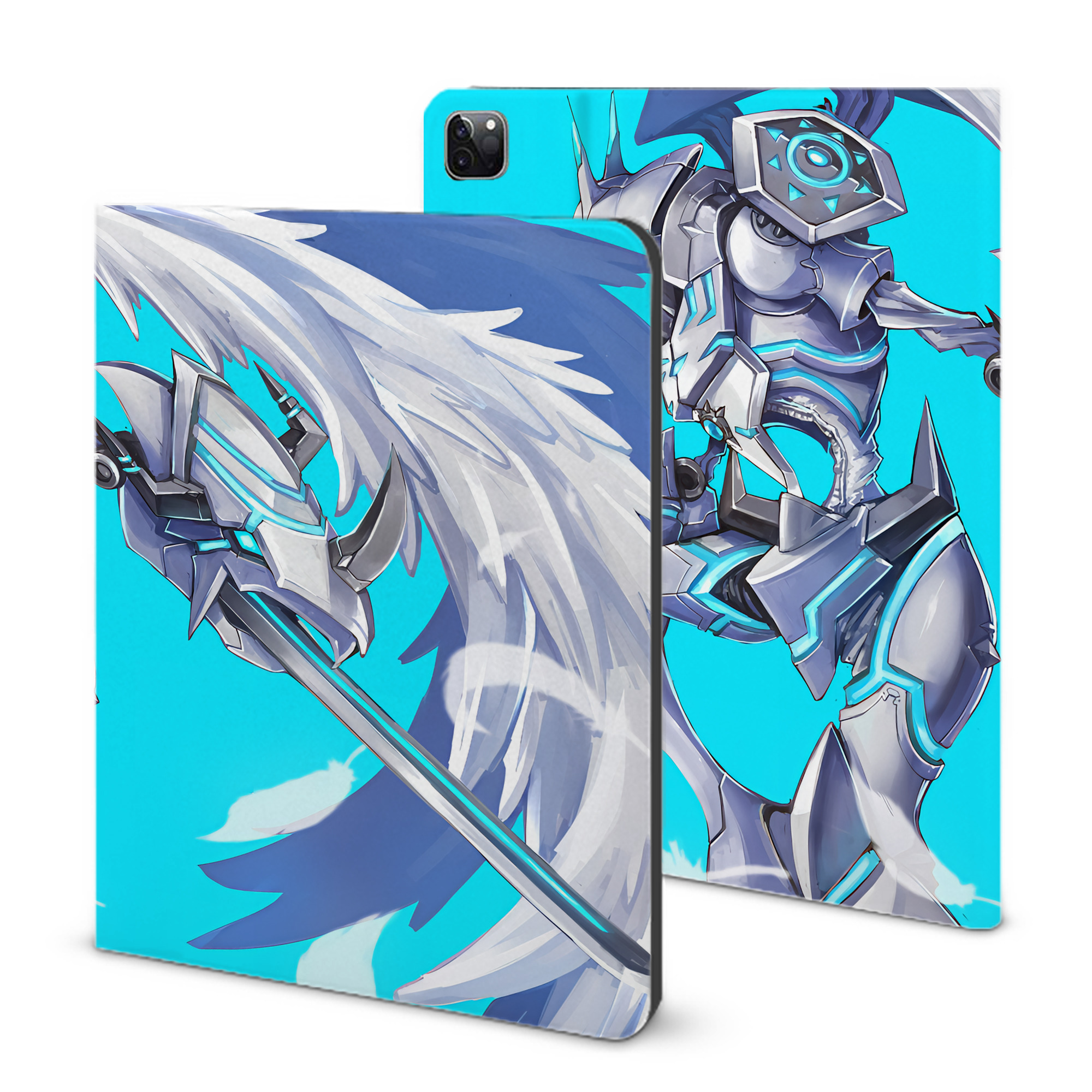（画像用） Digimon デジタルモンスター/デジモン IPad ケース ブック型 PUレザー TPU 耐衝撃 軽量 薄型 ペン収納なし 全面保護 IPad 各モデル対応